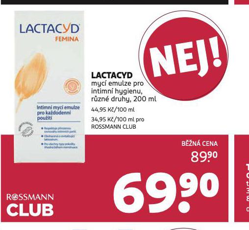 LACTACYD FEMINA INTIMN MYC EMULZE