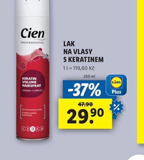 CIEN LAK NA VLASY