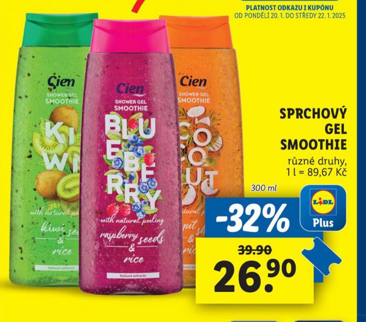 CIEN SPRCHOV GEL