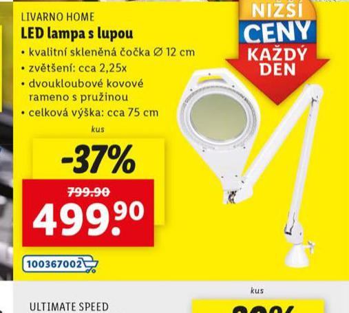 LED LAMPA S LUPOU