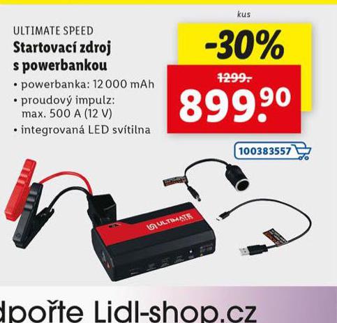 STARTOVAC ZDROJ S POWERBANKOU