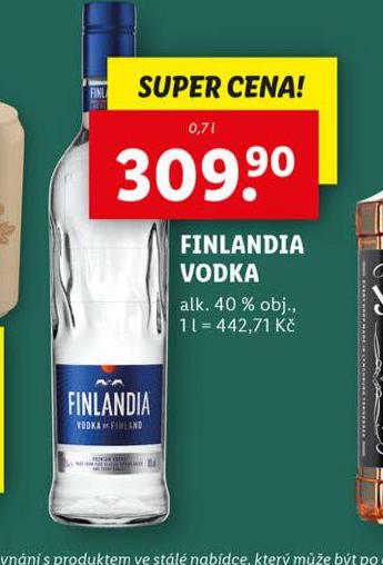 FINLANDIA VODKA