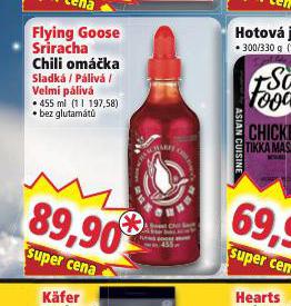 FLYNING GOOSE SRIRACHA CHILI OMKA