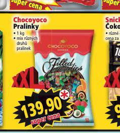 CHOCOYOCO PRALINKY