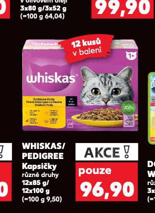 WHISKAS KAPSIKY PRO KOKY