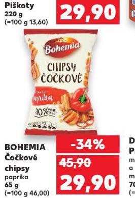 BOHEMIA OKOV CHIPSY