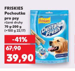 FRISKIES POCHOUTKY PRO PSY