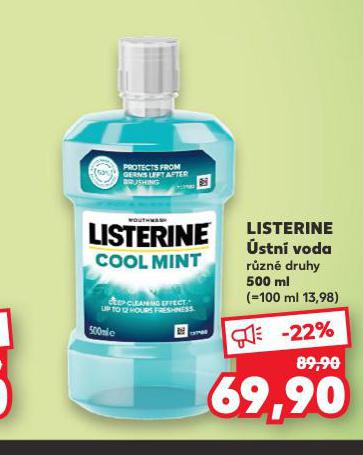 LISTERINE STN VODA