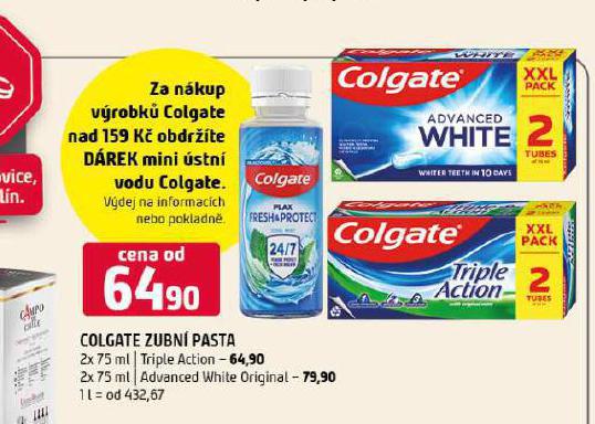 COLGATE ZUBN PASTA