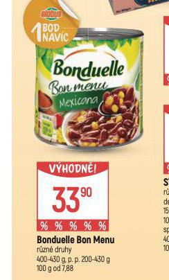 BONDUELLE BON MENU