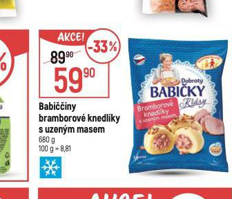 BABIINY BRAMBOROV KNEDLKY S UZENM MASEM