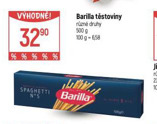 BARILLA TSTOVINY