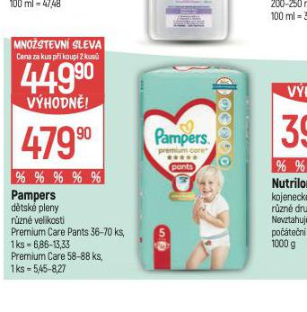 PAMPERS DTSK PLENKY