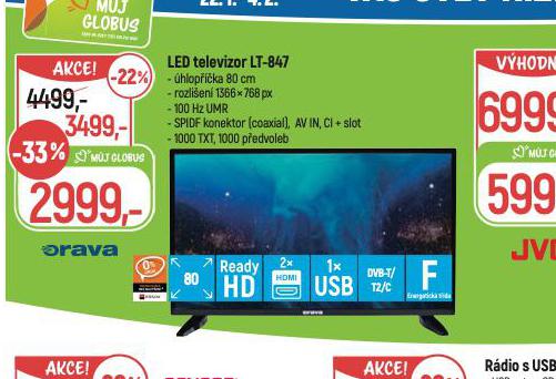 LED TELEVIZOR ORAVA 80 CM