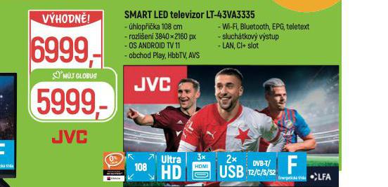 SMART LED TELEVIZOR JVC 108 CM