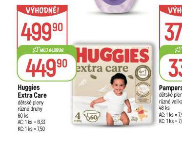 HUGGIES EXTRA CARE DTSK PLENY