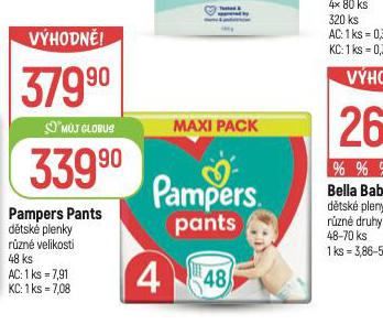 PAMPERS PANTS DTSK PLENKY