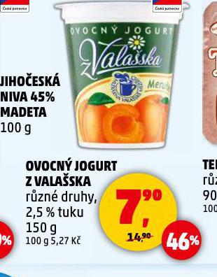 OVOCN JOGURT Z VALASKA