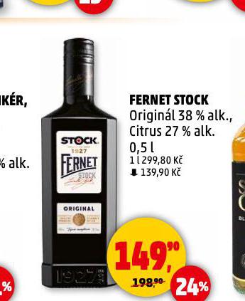 FERNET STOCK