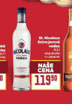 ST. NICOLAUS EXTRA JEMN VODKA