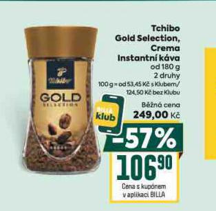 TCHIBO GOLD SELECTION, CREMA INSTANTN KVA