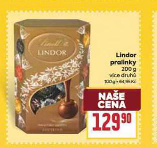 LINDOR PRALINKY