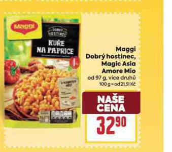 MAGGI DOBR HOSTINEC, AMORE MIO, MAGIC ASIA