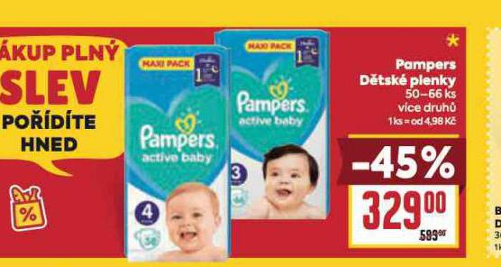 PAMPERS DTSK PLENKY