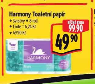 HARMONY TOALETN PAPR