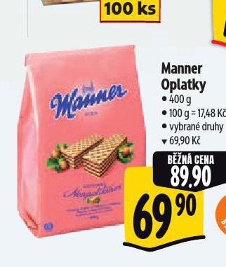 MANNER OPLATKY