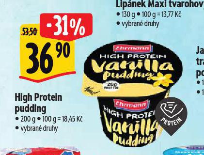 HIGH PROTEIN PUDDING