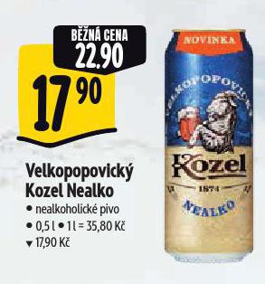 PIVO VELKOPOPOVICK KOZEL NEALKO