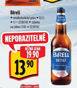 BIRELL NEALKOHOLICK PIVO