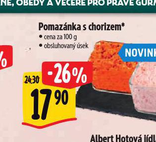 POMAZNKA S CHORIZEM