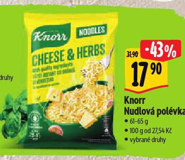 KNORR NUDLOV POLVKA