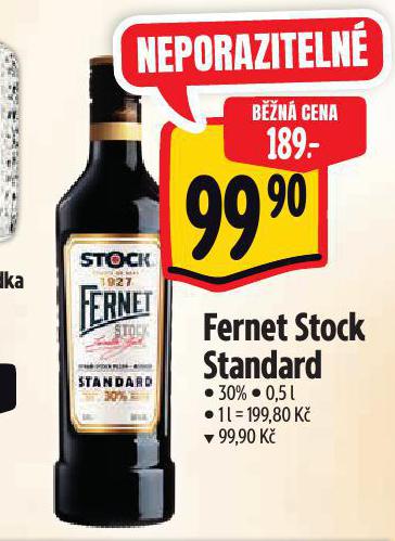 FERNET STOCK STANDARD