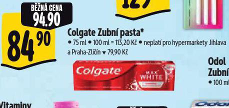 COLGATE ZUBN PASTA