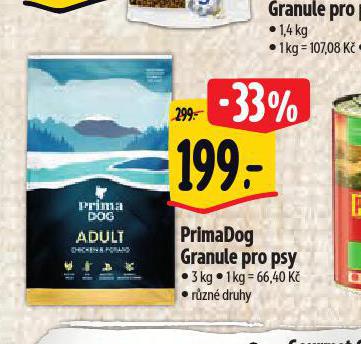 PRIMADOG GRANULE PRO PSY