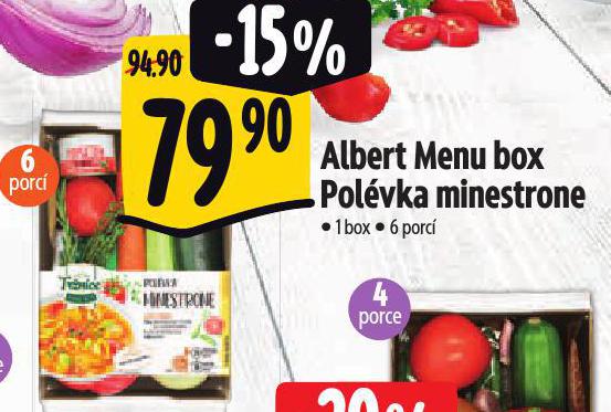 MENU BOX POLVKA MINESTRONE