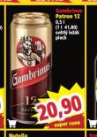 PIVO GAMBRINUS PATRON 12