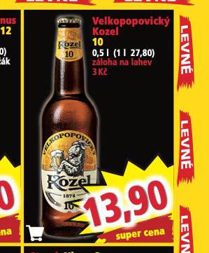 PIVO VELKOPOPOVICK KOZEL 10