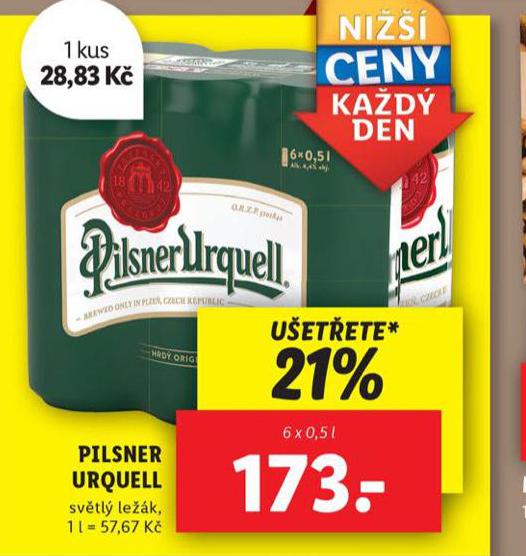 PIVO PILSNER URQUELL