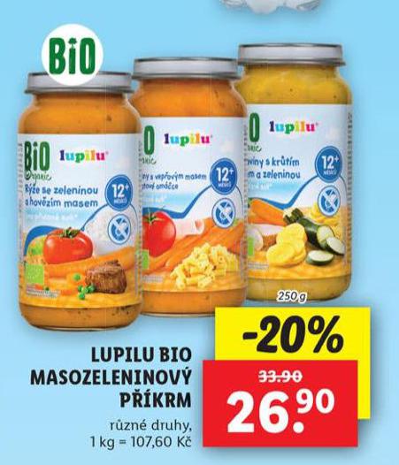 LUPILU BIO MASOZELENINOV PKRM