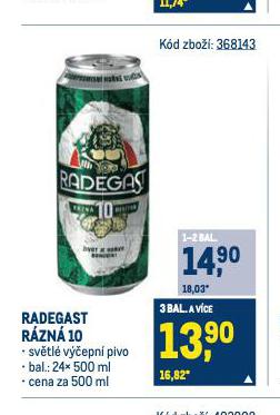 PIVO RADEGAST