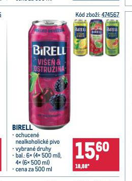 BIRELL NEALKOHOLICK PIVO