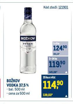 BOKOV VODKA