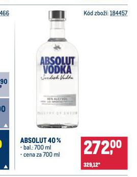 ABSOLUT VODKA