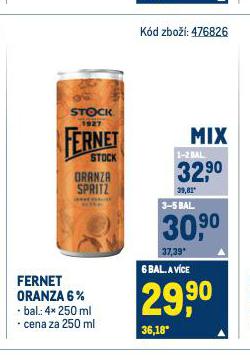 FERNET ORANZA