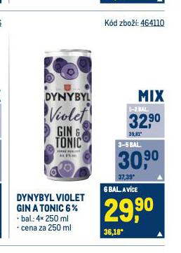 DYNYBYL VIOLET GIN & TONIC