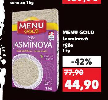 MENU GOLD RݎE JASMNOV